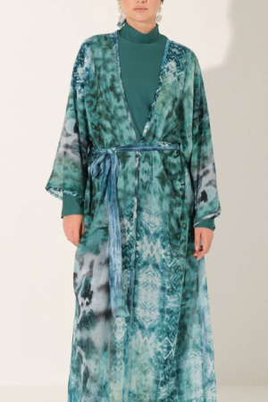 Emerald Printed Beach Pareo